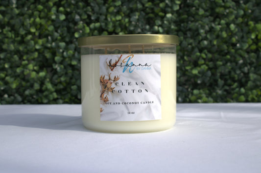 Clean Cotton Scented Candle