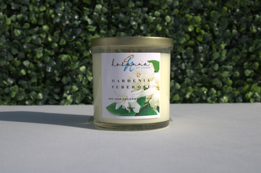 Vela perfumada con nardo y gardenia