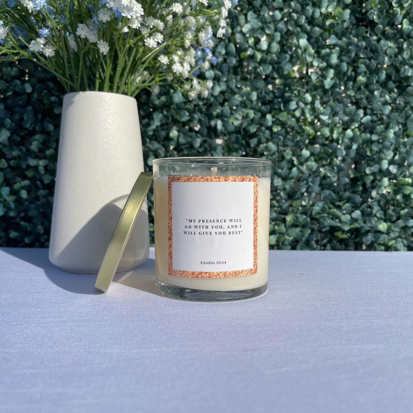 Ginger and Spice Scented Candle