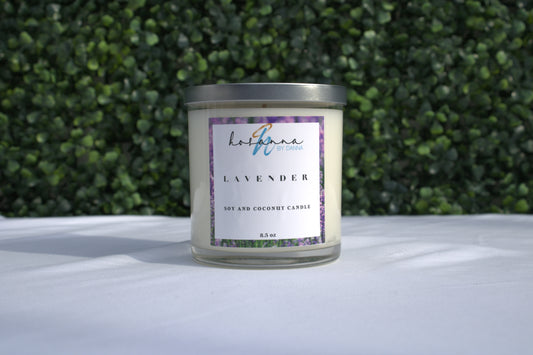 Lavender Scented Candle