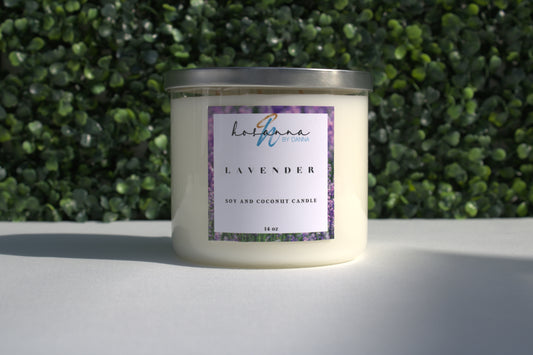 Lavender Scented Candle