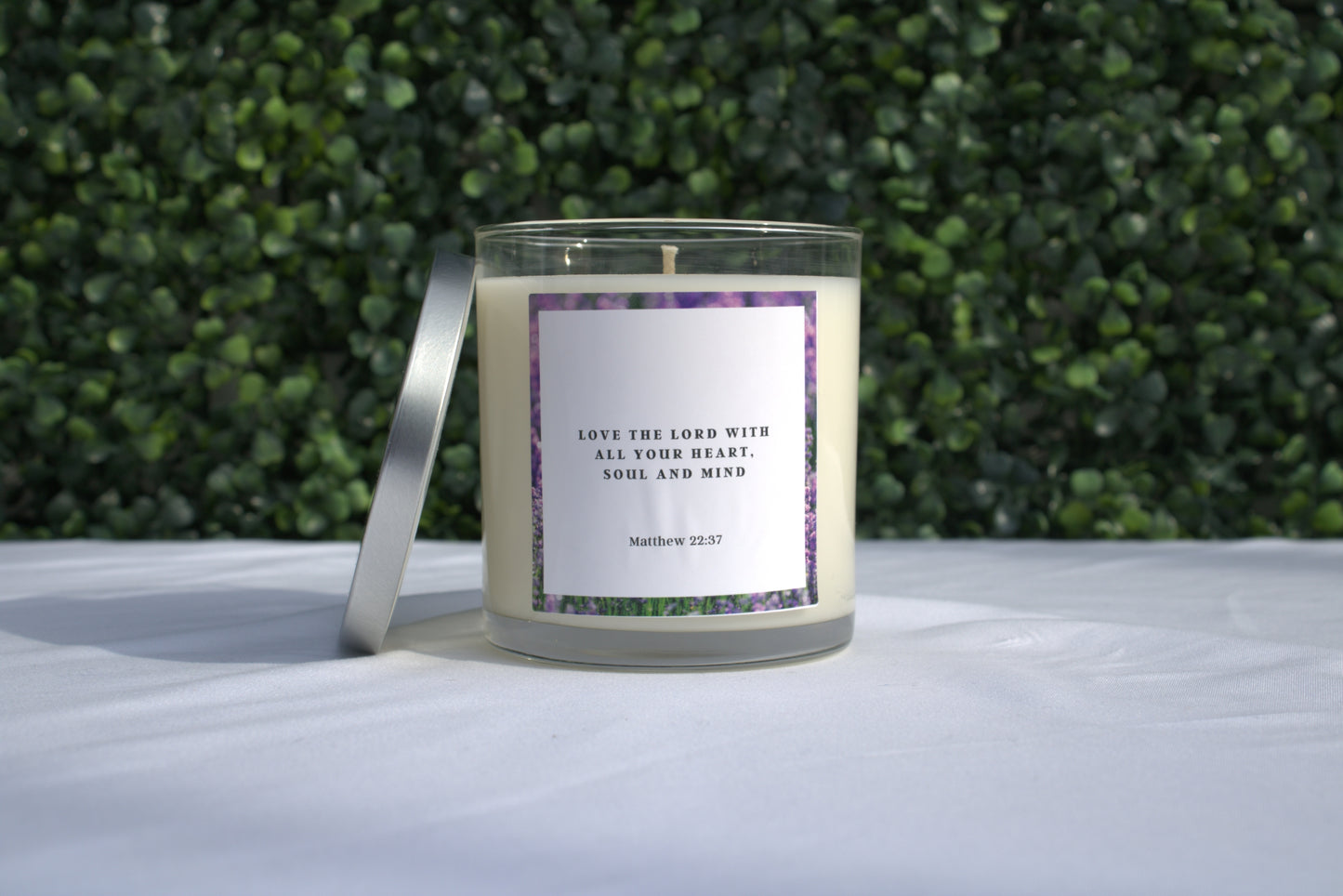 Lavender Scented Candle