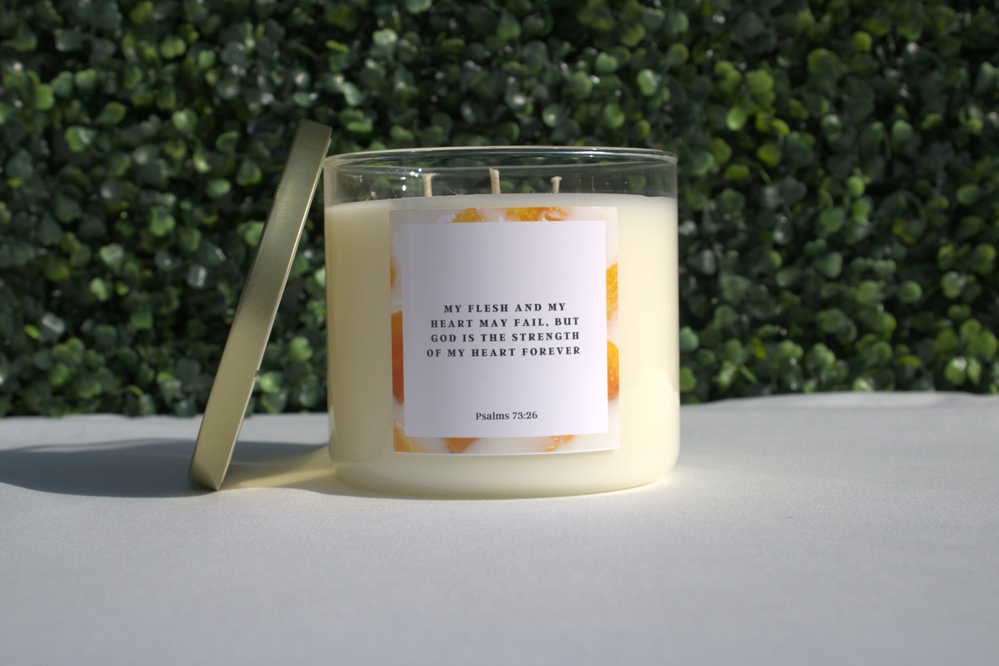 Mango and Coconut Milk Scented Candle