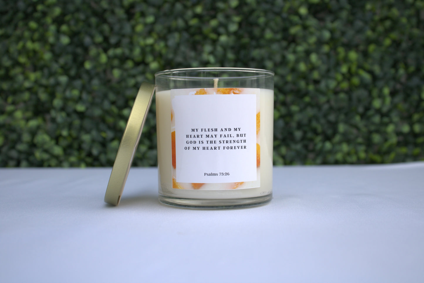 Mango and Coconut Milk Scented Candle